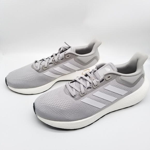 adidas‎ Men Pureboost Jet Running Shoes Sz 11.5 Gray Low Top Sneakers Lace Up main image 5